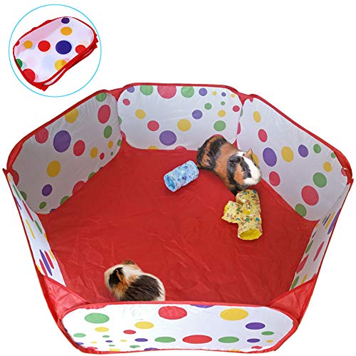 Haustier Kleintiere Laufstall, Wandern Kleintiere Zaun Meerschweinchen Käfig Frettchen Laufstall Reise Kaninchen Spielbereich Zelt Indoor und Outdoor für Chinchilla, Kaninchen, Eichhörnchen Haustier Kleintiere Laufstall, Wandern Kleintiere Zaun Meerschweinchen Käfig Frettchen Laufstall Reise Kaninchen Spielbereich Zelt Indoor und Outdoor für Chinchilla, Kaninchen, Eichhörnchen von Oncpcare