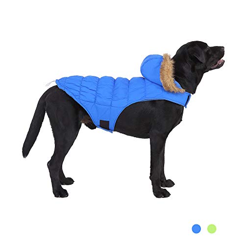 Oncpcare Hunde-Kapuzenjacke, warm, für den Winter, kaltes Wetter, für kleine und mittelgroße Hunde von Oncpcare