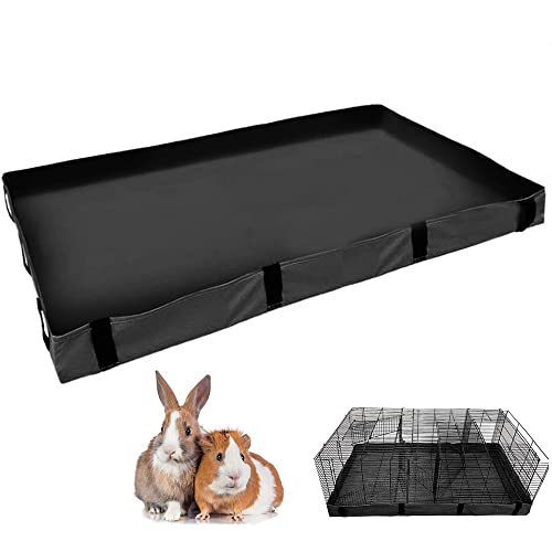 Oncpcare Meerschweinchen-Käfigeinlagen, wasserdicht, für Meerschweinchen, langlebig, für Gitter, Lebensraum, Kleintierkäfig, Boden für Chinchilla, Kaninchen, Frettchen (schwarz) Oncpcare Meerschweinchen-Käfigeinlagen, wasserdicht, für Meerschweinchen, langlebig, für Gitter, Lebensraum, Kleintierkäfig, Boden für Chinchilla, Kaninchen, Frettchen (schwarz) von Oncpcare