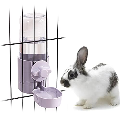 Oncpcare Kaninchen-Wasserflasche, Haustierkäfig, hängender Wasserspender, automatischer kleiner Wassernapf für Hasen, Katzen, Frettchen von Oncpcare