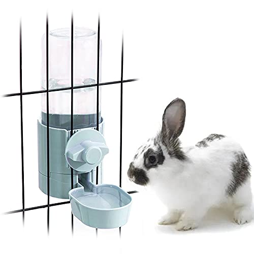 Wassernapf für Kaninchen, kein Auslaufen, kein Tropfen, Wassernapf für Meerschweinchen, Hamster, Chinchilla, Frettchen, Kleintiere, 500 ml von Oncpcare