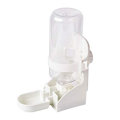 Wasserspender für Kaninchen, 500 ml, Haustierkäfig, hängender Wasserspender, hängende automatische Kleintier-Wasserflasche, Schüssel für Kaninchen, Chinchilla, Igel, Frettchen, Hamster von Oncpcare