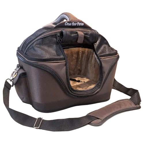 One for Pets Deluxe Haustier-Transporttasche für Hunde und Katzen, Größe S, Braun One for Pets Deluxe Haustier-Transporttasche für Hunde und Katzen, Größe S, Braun von One for Pets