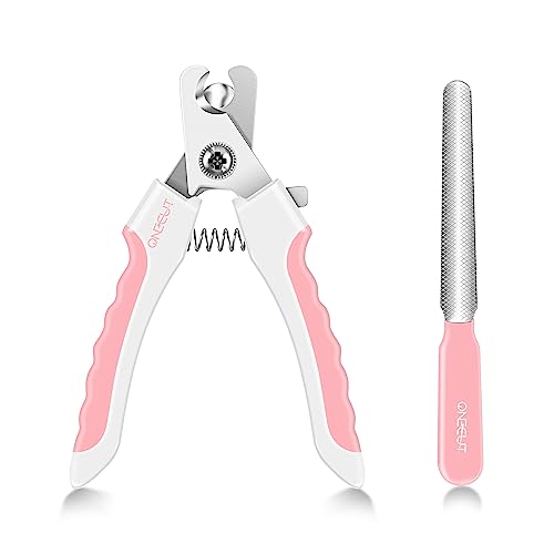 OneCut Krallenschere für Hunde und Katzen mit Nagelfeile und Sicherheitsmechanismus, Edelstahl Krallenzange Hohe Qualität Krallenpflege Schneider für Haustiere, Krallenpflege für Kleintiere (6" Zoll) OneCut Krallenschere für Hunde und Katzen mit Nagelfeile und Sicherheitsmechanismus, Edelstahl Krallenzange Hohe Qualität Krallenpflege Schneider für Haustiere, Krallenpflege für Kleintiere (6" Zoll) von OneCut