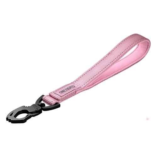 OneTigris Bolt Kurzführer Hund 30cm, Hundeleine Kurz mit Tiger Zahn Metallclip und Weiche Polsterung, Reflektierend Nylon Hundeleine Geeignet für Mittlere Große Hunde Rosa OneTigris Bolt Kurzführer Hund 30cm, Hundeleine Kurz mit Tiger Zahn Metallclip und Weiche Polsterung, Reflektierend Nylon Hundeleine Geeignet für Mittlere Große Hunde Rosa von OneTigris