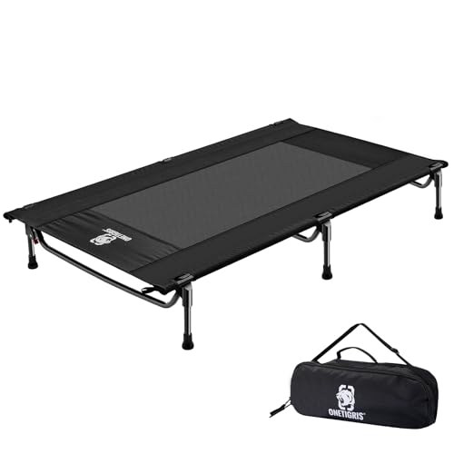 OneTigris Hundeliege Outdoor, erhöhtes Hundebett 100x70 cm Höhe 21cm, Express-Einrichtung Stabil, bequem und atmungsaktiv Haltbar und einfach zu reinigen Camping Haustier Bett, Katzenbett OneTigris Hundeliege Outdoor, erhöhtes Hundebett 100x70 cm Höhe 21cm, Express-Einrichtung Stabil, bequem und atmungsaktiv Haltbar und einfach zu reinigen Camping Haustier Bett, Katzenbett von OneTigris