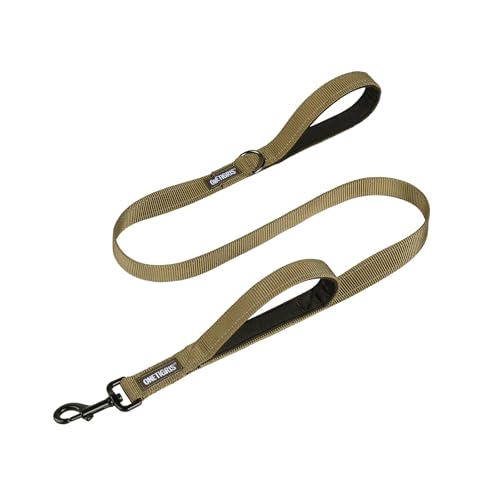 OneTigris doppel-Hundeleine mit reflektierenden Streifen S(122cm) von OneTigris