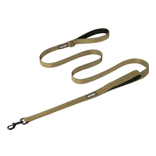 OneTigris doppel-Hundeleine mit reflektierenden Streifen M(182cm) von OneTigris