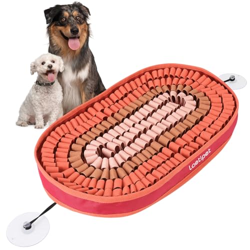 Oniissy Schnüffelmatte für Hunde, interaktives Puzzle-Spielzeug für geistige Stimulation, Stressabbau, Futtersuche, waschbar und langlebig, Anreicherungsspielzeug für kleine, mittelgroße und große von Oniissy