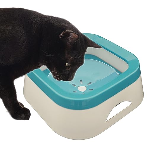 Auslaufsicherer Wassernapf für Hunde, Slow Water Feeder Bowl, Abnehmbares Design-Fütterungsgerät für Hunde, Katzen und andere Kleintiere von Onlynery