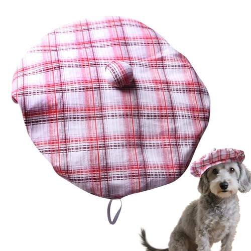Onlynery Hut Für Hunde, Katzenkunst Fotografie Hut, Französisches Künstlerbarett Mit Verstellbarem Band Für Hunde Welpen Kunstfotografie Dekoratives Barett Onlynery Hut Für Hunde, Katzenkunst Fotografie Hut, Französisches Künstlerbarett Mit Verstellbarem Band Für Hunde Welpen Kunstfotografie Dekoratives Barett von Onlynery