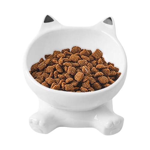 Onlynery Keramik Katzennapf Erhöht - Tierohren Design Wassernapch Für Katzen Mit rutschfest | Wiederverwendbarer Futternapf Ausrutschfeste Futterstation Für Alltagsgebrauch Und Outdoor-Aktivitäten Onlynery Keramik Katzennapf Erhöht - Tierohren Design Wassernapch Für Katzen Mit rutschfest | Wiederverwendbarer Futternapf Ausrutschfeste Futterstation Für Alltagsgebrauch Und Outdoor-Aktivitäten von Onlynery