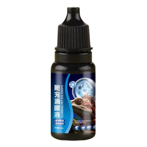 Onlynery Reptilien Augenbad | 15ml Augenpflege Für Echsen Bei Trockenheit | Beruhigende Pflegelösung Für Reptilien - Für Schildkröten Schlangen Frösche Amphibien Haustiere von Onlynery