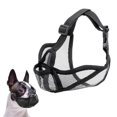 Maulkorb für kleine Hunde, atmungsaktiv, französische Bulldogge, verstellbarer Maulkorb für kleine Hunde, Shih Tzu, Mops, englische Bulldogge für Fellpflege, Spaziergänge, Trinken und Füttern Maulkorb für kleine Hunde, atmungsaktiv, französische Bulldogge, verstellbarer Maulkorb für kleine Hunde, Shih Tzu, Mops, englische Bulldogge für Fellpflege, Spaziergänge, Trinken und Füttern von Onperpoe