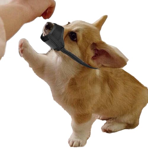 Maulkorb für kleine Hunde, strapazierfähiges Nylon, Anti-Bell-Maulkorb für kleine Hunde, atmungsaktives Netzgewebe, weich, Chihuahua-Maulkorb, Hundemaske, verhindert Bellen, Beißen, weicher Maulkorb Maulkorb für kleine Hunde, strapazierfähiges Nylon, Anti-Bell-Maulkorb für kleine Hunde, atmungsaktives Netzgewebe, weich, Chihuahua-Maulkorb, Hundemaske, verhindert Bellen, Beißen, weicher Maulkorb von Onperpoe