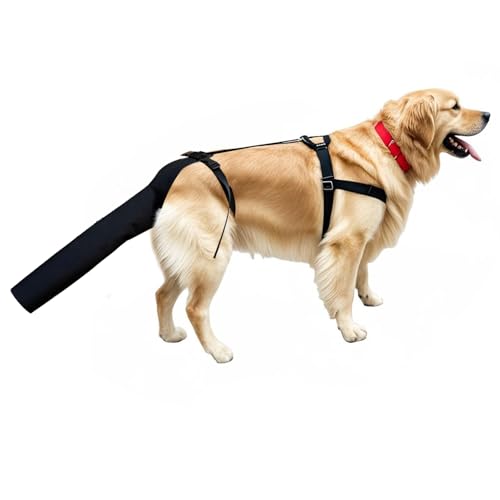Onperpoe Hundeschwanz Schutz Hundeschwanzschutz Anti-Lick-Schutzhund-Schwanzabdeckung für Wunden mit Offenem Ende Oxford Stoff Schwanz-Wundschutz FüR Haustiere Und Tiere Hundemschwanzabdecku L von Onperpoe