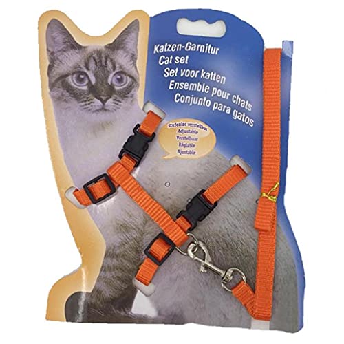 Cat Nylon Gurt Leine Pet Adjustable Traction-Gurt Katze Brustgurt Halter Pet Supplies von Onsinic