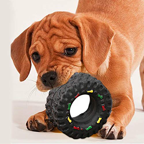 Onsinic Hundespielzeug Für Kleine Große Hunde Welpe Spielen Trainings Quietschende Spielzeug Reifen Trittstreifen Tarre Pet Toys Pet Supplies Hund Juguetes Perro 1pc von Onsinic