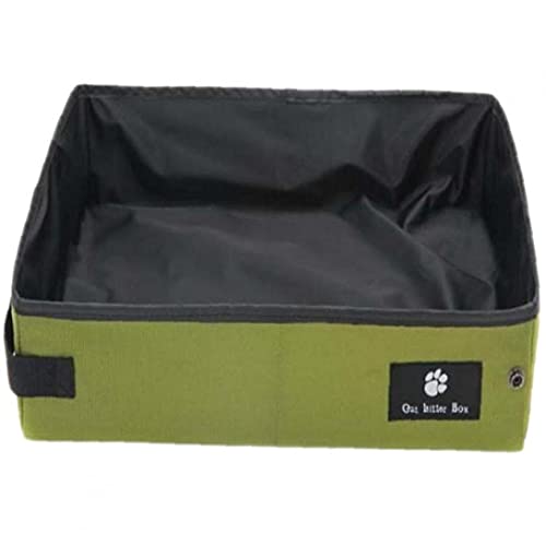 Zusammenklappbare Tragbare Katze Wurf Box wasserdichte Outdoor Faltbare Tragbare Reisetoilette Für Welpenkatzen Hundesitz (zufällige Farbe) von Onsinic