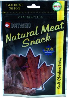 Ontario Dog Snack Soft Chicken Jerky 70 g von Ontario