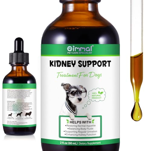 Nierenunterstützungstropfen Für Hunde Und Katzen 60 Ml, Zur Unterstützung Einer Gesunden Nierenfunktion Bei Katzen Und Hunden, Erhöhte Immunität, Stärkt Die Nieren (Dogs) von Onznoz