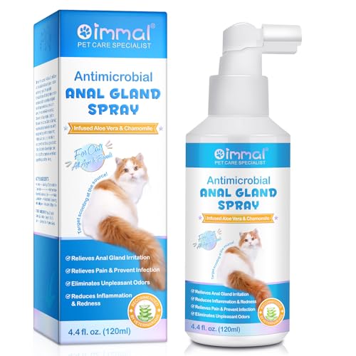 Onznoz Analdrüsen-Spray Für Hunde, Antimikrobielles, Lindert Analdrüsenreizungen, Stoppt Juckreiz, Beseitigt Geruch, Beugt Infektionen Vor, Für Hunde Aller Altersgruppen Und Rassen (1pcs, Katzen) von Onznoz