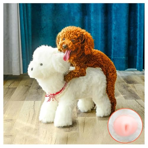 Männliche Hunde Paarung Spielzeug, Hunde Interaktives Schlafspielzeug, Silikonsimulation Angst Relief Hund Spielzeug, Kleinhunde Reliefspielzeug für Östrushund, Plüsch -Puppenbraut 25cm/9.8in Männliche Hunde Paarung Spielzeug, Hunde Interaktives Schlafspielzeug, Silikonsimulation Angst Relief Hund Spielzeug, Kleinhunde Reliefspielzeug für Östrushund, Plüsch -Puppenbraut 25cm/9.8in von Opaeroo