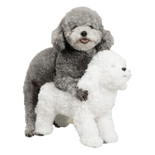 Opaeroo Hundepaar Spielzeug, Simulation Humping Hundespielzeug, Silikonhund -Begleiterspielzeug mit Saugnapf, männlichem Hund Östrusspielzeug, waschbares interaktives Hund Spielzeug White 25cm/9.8in Opaeroo Hundepaar Spielzeug, Simulation Humping Hundespielzeug, Silikonhund -Begleiterspielzeug mit Saugnapf, männlichem Hund Östrusspielzeug, waschbares interaktives Hund Spielzeug White 25cm/9.8in von Opaeroo