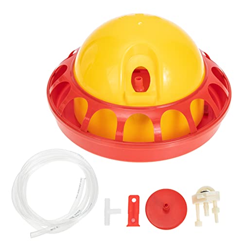 Operitacx Küken-tränkeschüssel-Set Automatischer Hühner-wasserspender Gänse-futterspender Tauben-futterschüssel Leicht Zu Zerlegen Operitacx Küken-tränkeschüssel-Set Automatischer Hühner-wasserspender Gänse-futterspender Tauben-futterschüssel Leicht Zu Zerlegen von Operitacx