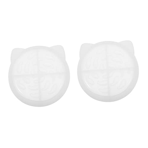 2 STK Reisschalenform Geschirrtuch Hundeknochen Schmuckständer Weiß Kieselgel von Operitacx