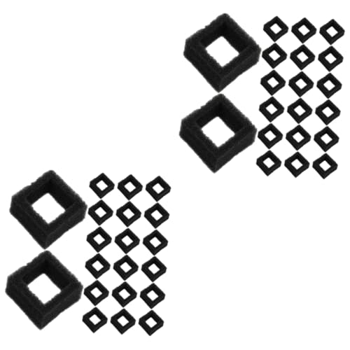 Operitacx 2 Sätze Filterelement Wasserreinigung Baumwolle Brunnen Haustier Ersatzfilter Für Wasserspender Schwamm Black 20 Stück * 2 Operitacx 2 Sätze Filterelement Wasserreinigung Baumwolle Brunnen Haustier Ersatzfilter Für Wasserspender Schwamm Black 20 Stück * 2 von Operitacx