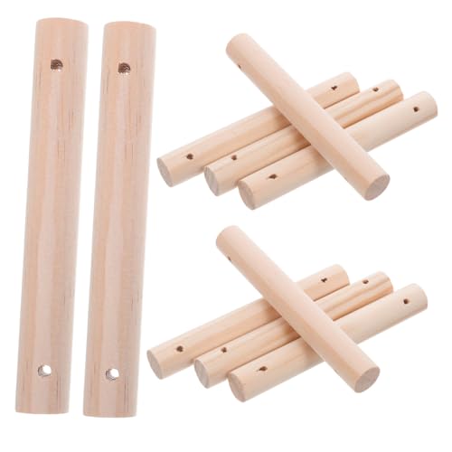 Operitacx 26 Stück Rohstoffe für Vogelkäfigstäbe Bastelstöcke Zweige Ersatzstäbe für Seilleiter runde Bastelstäbe Seilleiter Stiefstangen Seilleiterstangen zum Austausch Holz Beige Operitacx 26 Stück Rohstoffe für Vogelkäfigstäbe Bastelstöcke Zweige Ersatzstäbe für Seilleiter runde Bastelstäbe Seilleiter Stiefstangen Seilleiterstangen zum Austausch Holz Beige von Operitacx