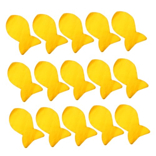 Operitacx 3 Sätze Gelbes Fischförmiges Opferpapier aus Langlebigem Folienmaterial für Haustiergedenken Traditionelle Chinesische Ritualwaren zur Trauerfeier und Erinnerung an Katzen und Operitacx 3 Sätze Gelbes Fischförmiges Opferpapier aus Langlebigem Folienmaterial für Haustiergedenken Traditionelle Chinesische Ritualwaren zur Trauerfeier und Erinnerung an Katzen und von Operitacx