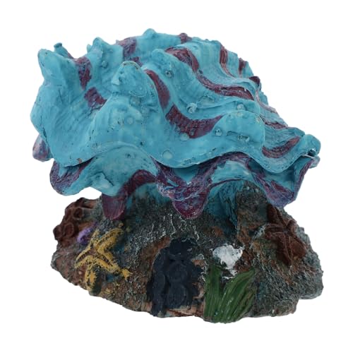 Operitacx Aquarium Deko Shell Luftstein Bubbler Für Fisch Tank Sicheres Harz Kreative Unterwasserlandschaft Lebendige Dekoration Bietet Schutz Und Wohlbefinden Für Fische Geeignet Für Aquari von Operitacx