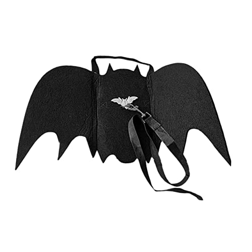 Operitacx 1stk Fledermaus Verkleidet Hund Halloween-flügel Halloween-Katzen-Fledermaus-kostüm Haustier-Fledermaus-kostüme Vampir Cospaly Katze Halloween-flügel Welpen Zubehör Gefühlt Cosplay Operitacx 1stk Fledermaus Verkleidet Hund Halloween-flügel Halloween-Katzen-Fledermaus-kostüm Haustier-Fledermaus-kostüme Vampir Cospaly Katze Halloween-flügel Welpen Zubehör Gefühlt Cosplay von Operitacx