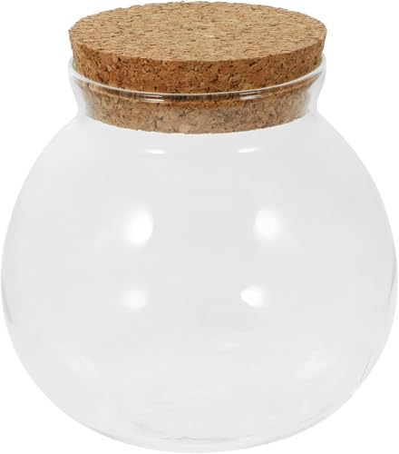 Operitacx Glasvase mit Korkverschluss für Pflanzenterrarium, umweltfreundliche Mikro-Landschaftsflasche, DIY-Flaschengarten, Terrariendekoration für Zuhause, Büro, Geschenk für Pflanzenliebhaber, Operitacx Glasvase mit Korkverschluss für Pflanzenterrarium, umweltfreundliche Mikro-Landschaftsflasche, DIY-Flaschengarten, Terrariendekoration für Zuhause, Büro, Geschenk für Pflanzenliebhaber, von Operitacx