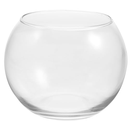 Operitacx Seifenblasenvase aus transparentem Glas, 3 Pakete, rund, Luftblasen-Pflanzer, Terrarium, Fischschale, für Hochzeitsveranstaltungen, Heimdekoration Operitacx Seifenblasenvase aus transparentem Glas, 3 Pakete, rund, Luftblasen-Pflanzer, Terrarium, Fischschale, für Hochzeitsveranstaltungen, Heimdekoration von Operitacx