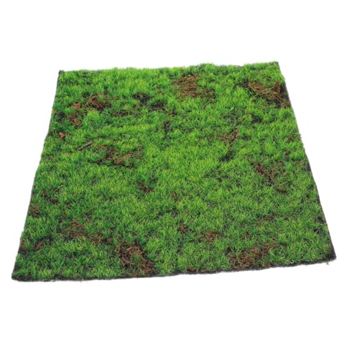 Operitacx Simulation Moos Rasen Synthetischer Rasenteppich Künstliches Rasengras Künstliches Gras Zum Basteln Kunstrasenteppich Tischläufer Aus Kunstrasen Kunstrasenfliesen Green Plastik von Operitacx