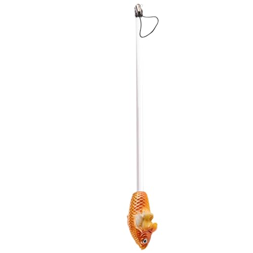 Betta Trainingsstock, Betta Stick | Schwanztrainingsstab - Spielzeug mit Fischstab für Fische, Aquarium Dekoration, Spielzeug mit Fischstäbchen für Aquarium, Hirse von Opilroyn