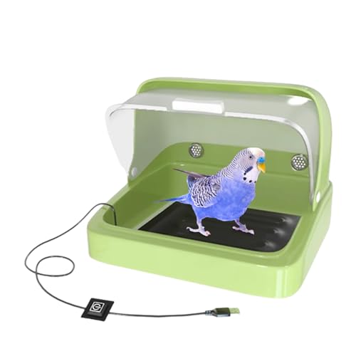 Brutkasten für Küken - Entenküken Brutkasten, Hühnereier-Inkubator, Vogelwärmer | Visuelle Nistbox, Heizkissen mit 3 Einstellungen, Brutbedarf für Entenküken, Papageien, Küken Brutkasten für Küken - Entenküken Brutkasten, Hühnereier-Inkubator, Vogelwärmer | Visuelle Nistbox, Heizkissen mit 3 Einstellungen, Brutbedarf für Entenküken, Papageien, Küken von Opilroyn