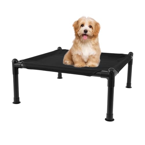 Erhöhtes Hundebett – erhöhtes Hundebett für den Außenbereich für Haustiere | erhöhtes Hundebett mit Metallrahmen, erhöhtes Haustierbett mit waschbarem Mesh Erhöhtes Hundebett – erhöhtes Hundebett für den Außenbereich für Haustiere | erhöhtes Hundebett mit Metallrahmen, erhöhtes Haustierbett mit waschbarem Mesh von Opilroyn