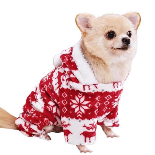 Festlicher Hundepullover - Weihnachtskleidung Für Haustiere - Weihnachtspullover Für Hunde Haustierkleidung - Hundekleidung Für Welpen Elch Pullover, Kostüm Festlicher Hundepullover - Weihnachtskleidung Für Haustiere - Weihnachtspullover Für Hunde Haustierkleidung - Hundekleidung Für Welpen Elch Pullover, Kostüm von Opilroyn