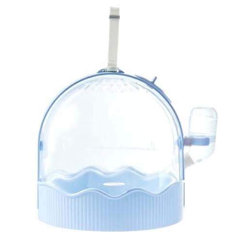 Hamsterkäfig Tragbarer Käfig mit Wasserflasche, Atmungsaktiver Hamsterkäfig Eichhörnchen Hamster, Gemütlicher Hamsterkäfig Bequemer Hamsterkäfig für Eichhörnchen Hamster Outdoor Atmungsaktiver von Opilroyn