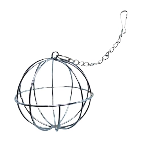 Heufutterball – Heuraufe aus Edelstahl, Spielzeug für Kaninchen Heuhalter-Kugel, Futterspender-Kau-Spielball | Kaninchen Hamster Meerschweinchen Chinchilla Kleintierkäfig-Zubehör für täglichen Fütteru Heufutterball – Heuraufe aus Edelstahl, Spielzeug für Kaninchen Heuhalter-Kugel, Futterspender-Kau-Spielball | Kaninchen Hamster Meerschweinchen Chinchilla Kleintierkäfig-Zubehör für täglichen Fütteru von Opilroyn