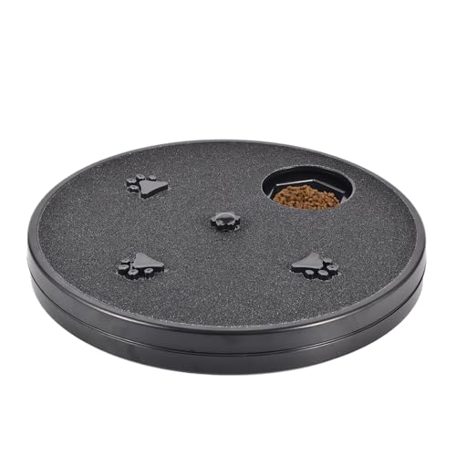 Hundekratzplatte - Rotatable Nagel -Trimmmatte, Nicht Rutsches Haustier -Kratzeroberfläche | Runde Slow Feeder Puzzle Toy Mit Leckerbissenschlitzen, Interaktiver Hundefutterspender Für Die Geistige An Hundekratzplatte - Rotatable Nagel -Trimmmatte, Nicht Rutsches Haustier -Kratzeroberfläche | Runde Slow Feeder Puzzle Toy Mit Leckerbissenschlitzen, Interaktiver Hundefutterspender Für Die Geistige An von Opilroyn