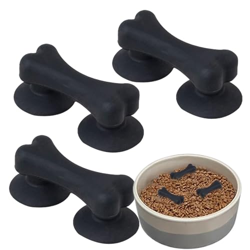 Hundenapf-Einsatz – Slow Feeder Für Hunde, Slow Feeder Hundenapf-Einsatz – Futternapf-Futterspender-Einsatz Slow Eating Feeder-Einsatz 3er-Set, Slow Feeder-Napf-Einsatz Hundefutter Slow Feeder-Einsatz von Opilroyn