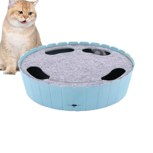 Interaktives Katzenspielzeug, Lauftiere, interaktives Katzenspielzeug für drinnen | Interaktives Jagdspielzeug für Katzen, automatisches Teaser | Laufspielzeug für gelangweilte Kätzchen im Interaktives Katzenspielzeug, Lauftiere, interaktives Katzenspielzeug für drinnen | Interaktives Jagdspielzeug für Katzen, automatisches Teaser | Laufspielzeug für gelangweilte Kätzchen im von Opilroyn