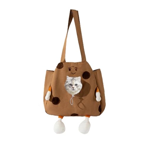 Katzen-Tragetasche – Katzen-Rückhaltetasche – Haustier-Leinen-Tragetasche, niedliche Katzentragetasche, tragbare Haustier-Tragetasche, Outdoor-Hunde-Tragetasche für Katzen, Tierbedarf Katzen-Tragetasche – Katzen-Rückhaltetasche – Haustier-Leinen-Tragetasche, niedliche Katzentragetasche, tragbare Haustier-Tragetasche, Outdoor-Hunde-Tragetasche für Katzen, Tierbedarf von Opilroyn