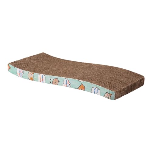 Katzenkratzer, Wellpappe Katzenboden Kratzpad, Katzenkratzer Nachfüllpads, Karton Reversible Katzenkratzer Kratzfest Interaktive Kratzpappe für Katzenhäuser Katzenkratzer, Wellpappe Katzenboden Kratzpad, Katzenkratzer Nachfüllpads, Karton Reversible Katzenkratzer Kratzfest Interaktive Kratzpappe für Katzenhäuser von Opilroyn