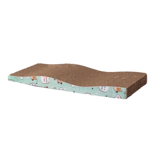 Katzenkratzer, Wellpappe Katzenboden Kratzpad, Katzenkratzer Nachfüllpads, Karton Reversible Katzenkratzer Kratzfest Interaktive Kratzpappe für Katzenhäuser Katzenkratzer, Wellpappe Katzenboden Kratzpad, Katzenkratzer Nachfüllpads, Karton Reversible Katzenkratzer Kratzfest Interaktive Kratzpappe für Katzenhäuser von Opilroyn
